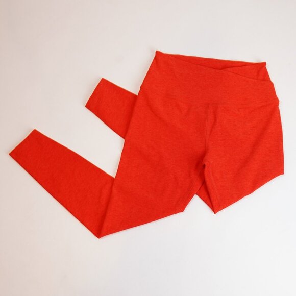 Beyond Yoga Spacedye At Your Leisure Leggings - Candy Apple Red - Large - Picture 1 of 7